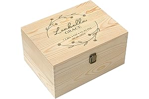 Personalized Wooden Baby Keepsake Box: A Timeless Treasure for Cherished Memories