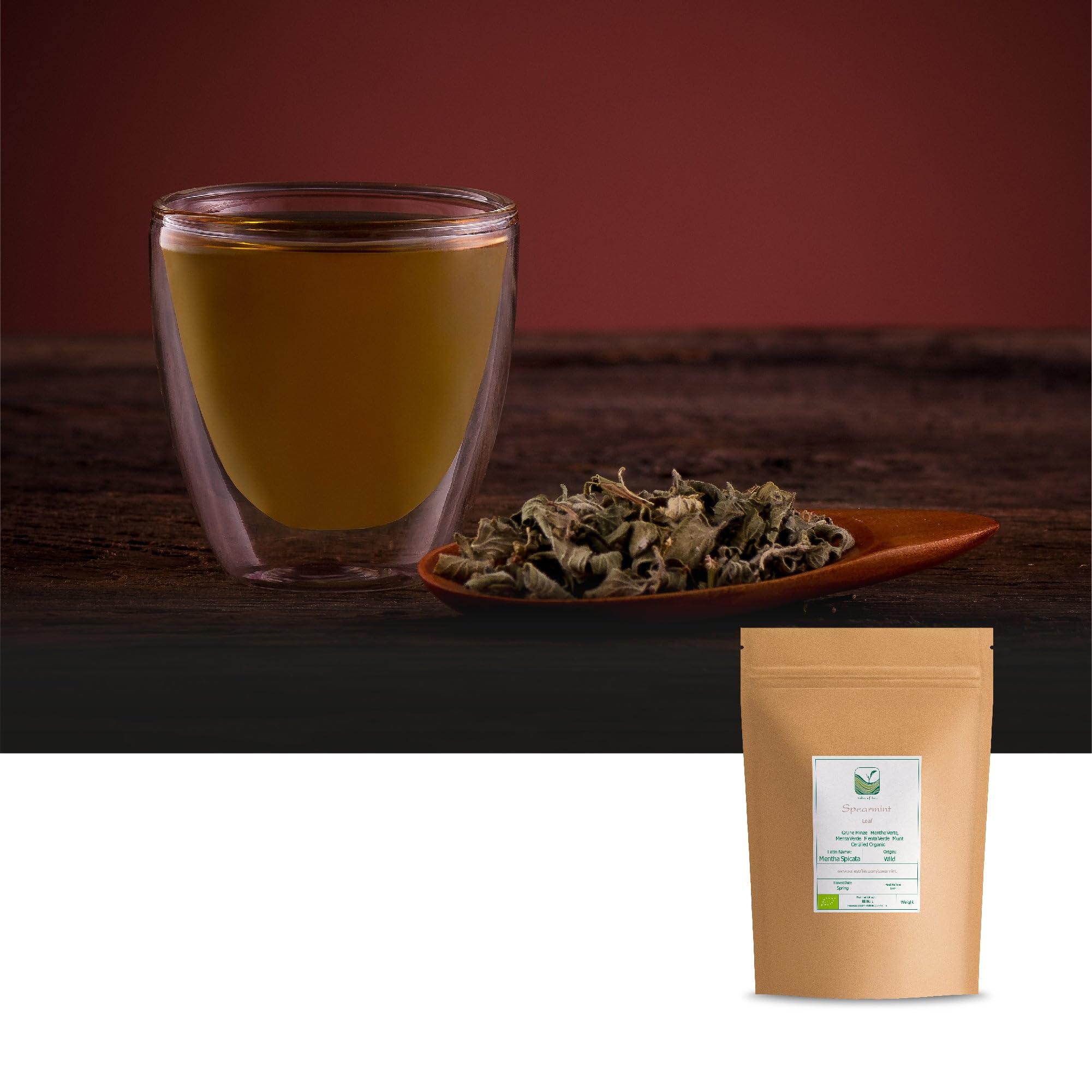 Mięta Kędzierzawa Sypana Bio - Duże Opakowanie Suszony Liść - Mentha
