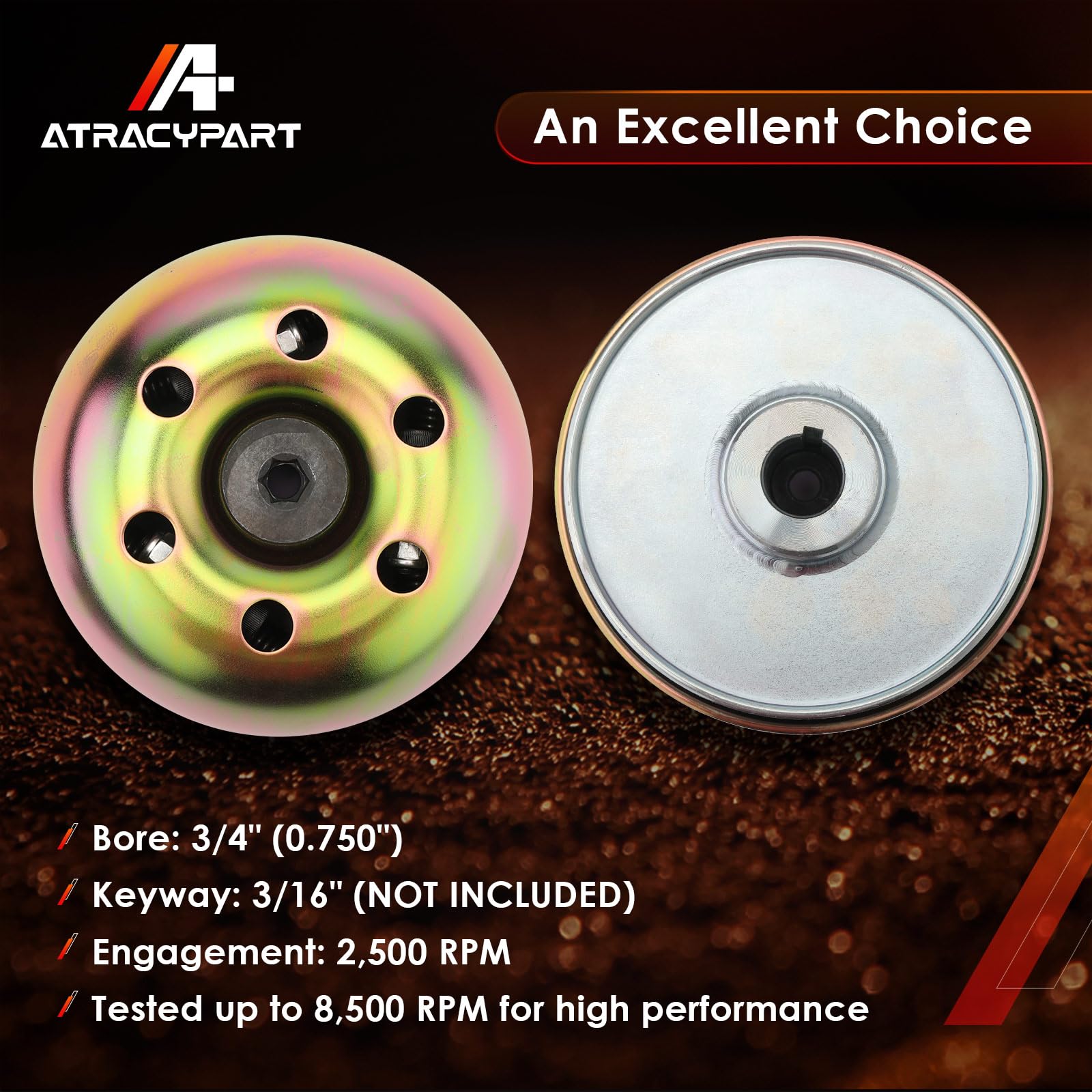 Youxmoto Super 30 Series Torque Converter Driver Clutch With Belt