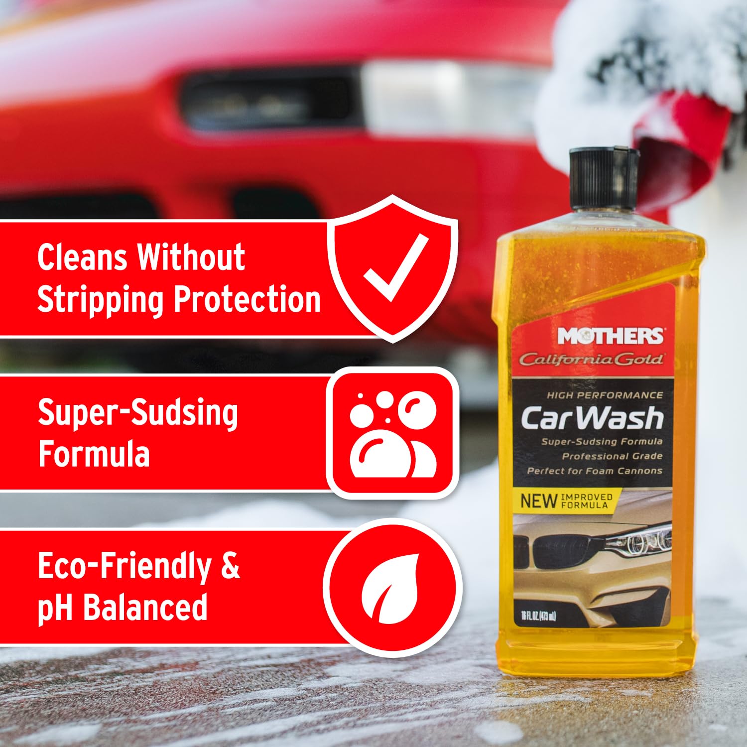 MOTHERS 05600 California Gold Car Wash – szampon samochodowy