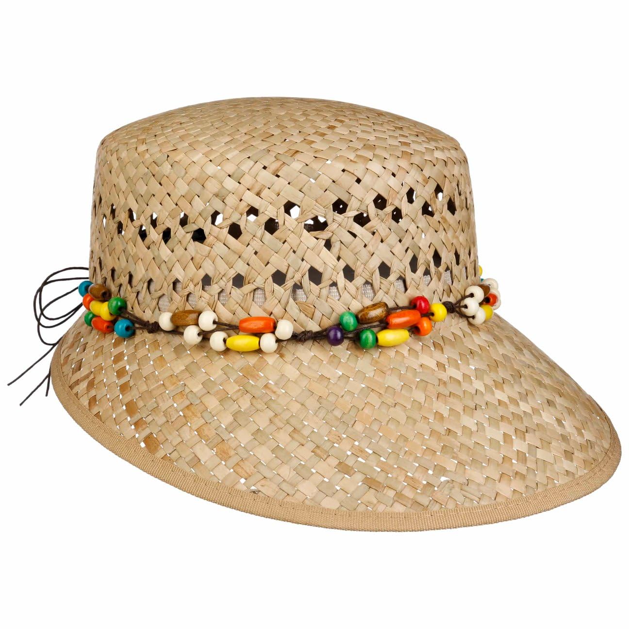 Lipodo Indila Straw Sun Hat Handmade Made in Italy Women Summer Spring