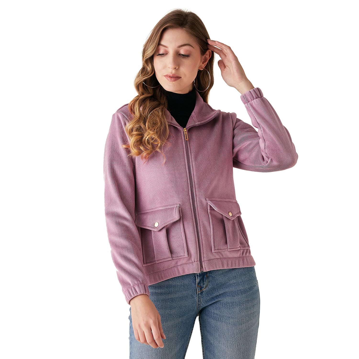 modeve Women Full Sleeve Jacket for Winter-picture-16