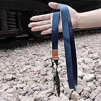 Vista 4 de Cordones geniales, correa para el cuello para llaves cartera e insignia de identificación, soporte para llavero