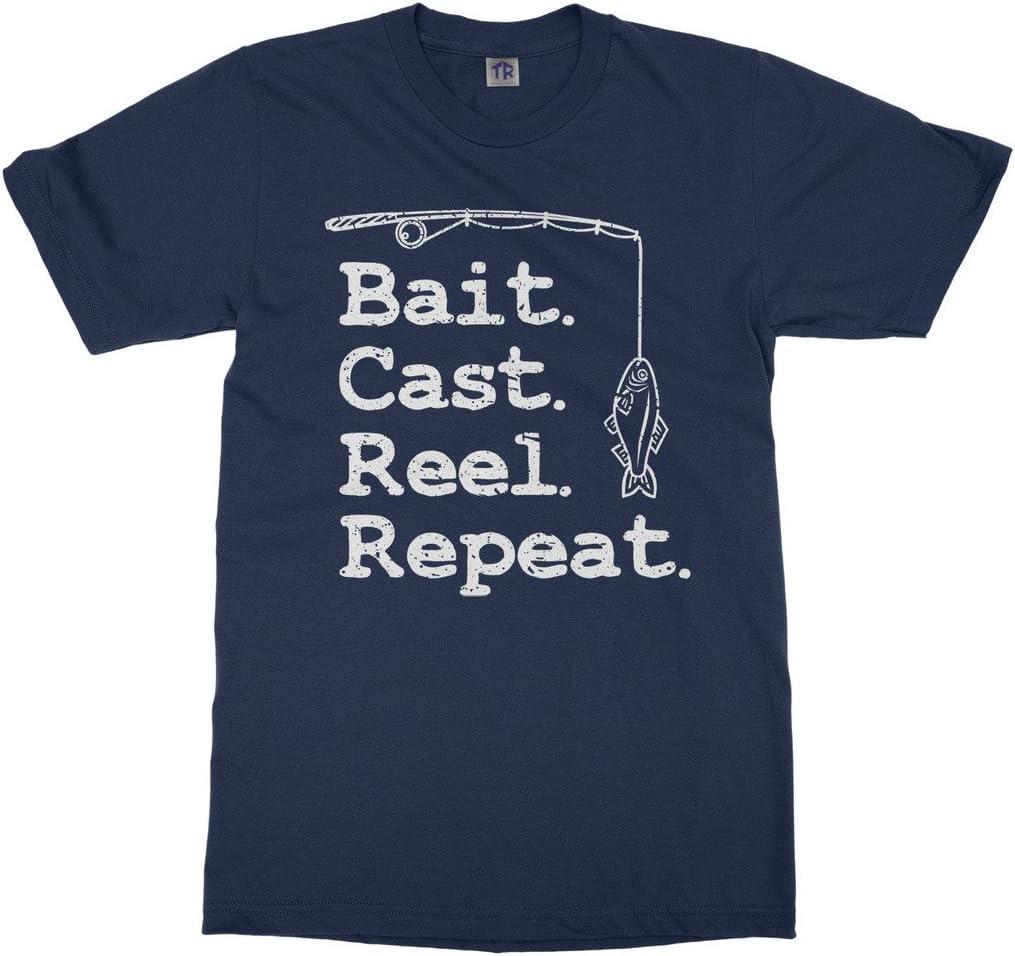 Threadrock Kids Bait Cast Reel Repeat Youth T-Shirt