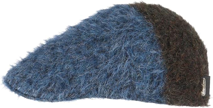 Borsalino Coppola Alpaca Mohair Wool Mix Uomo - Made in Italy Cappellino  Lana Cappello Invernale Piatto con Visiera, Fodera, Fodera Autunno/Inverno  - 56 cm Marrone-Blu : Amazon.it: Abbigliamento