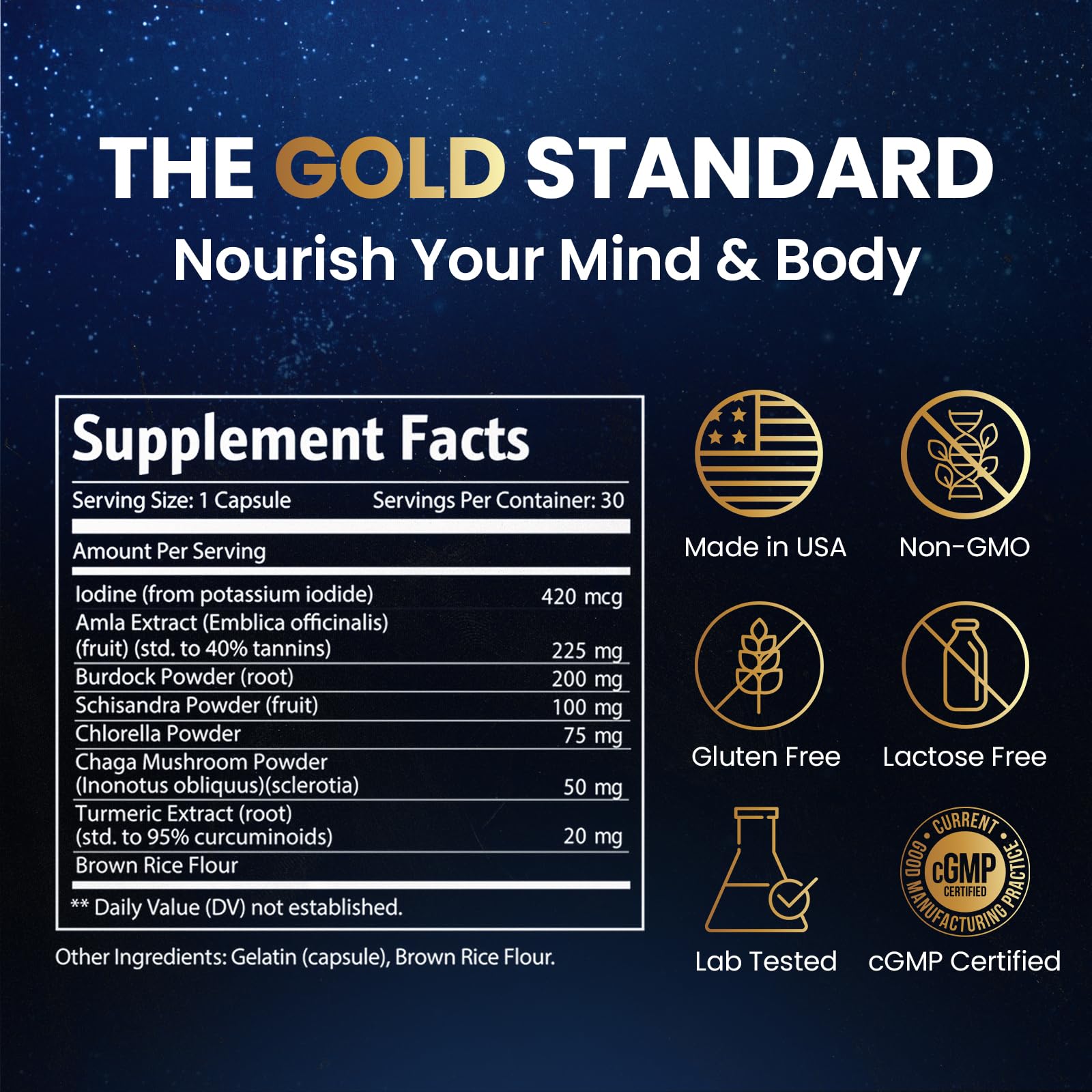 Pineal XT Gold Pineal Gland Supplement, Third Eye Awakening — Amazon image 6