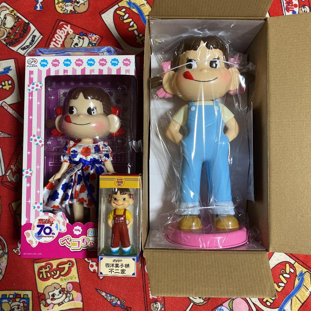 Amazon.co.jp: ペコちゃん 人形タンブラーエコバッグ : おもちゃ