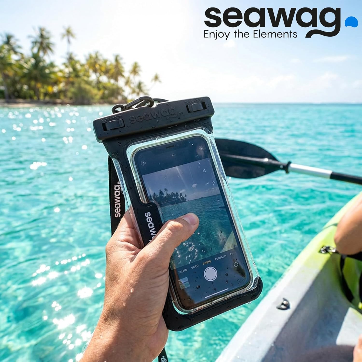 SEAWAG Smart Phone Waterproof Case 6.9" with Easy Access to Side Buttons