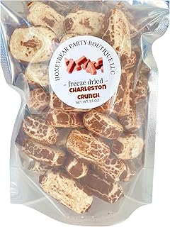 Freeze Dried Candy Charlie Crunch - Chocolate Nougat Candy - Shipped in a Box