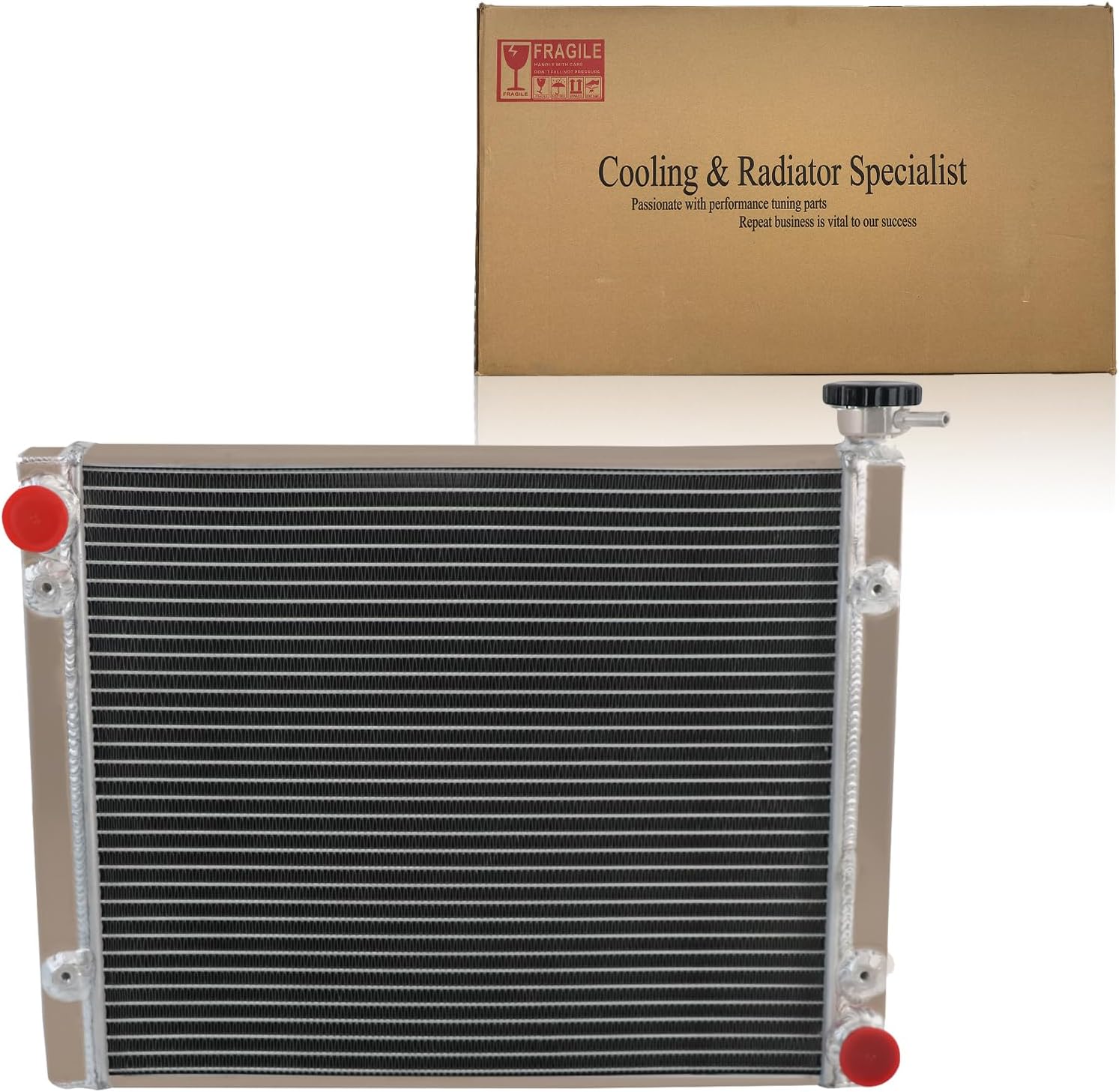 Radiator For 2015-2017 Polaris RZR 900, 2017-2019 Polaris General 1000, 2014-2019 Polaris RZR XP 1000, All Aluminum Radiator