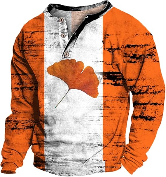 hehiy Men's Polo Shirt Long Sleeve Golf Shirt QuickDrying Breathable T