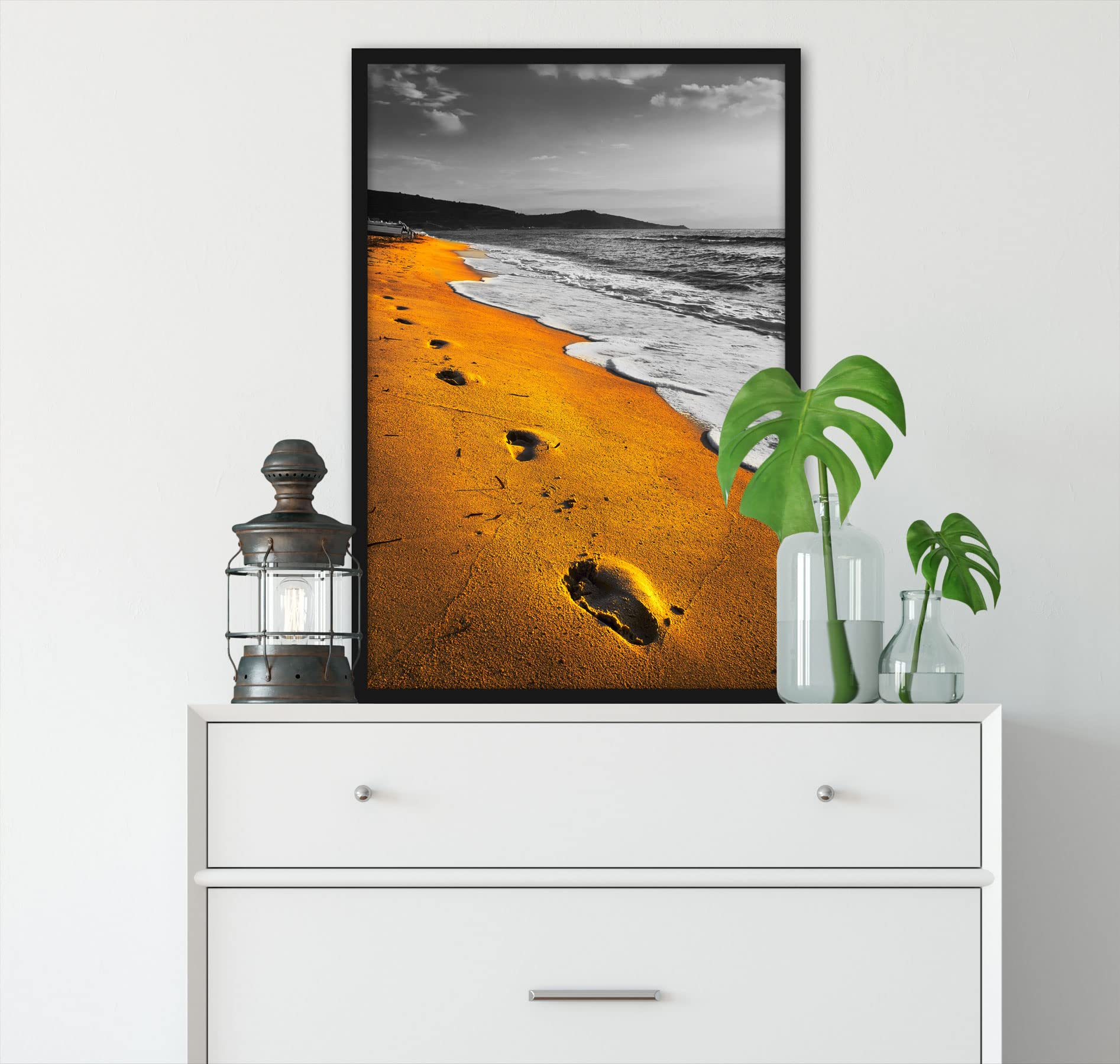 Poster con cornice portafoto in formato 100 x 70 cm