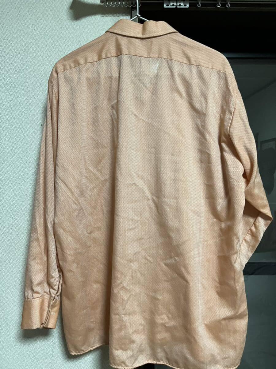 Amazon.co.jp: Euro vintage 70年代 ユーロシャツ 長襟 襟芯入り 60s 