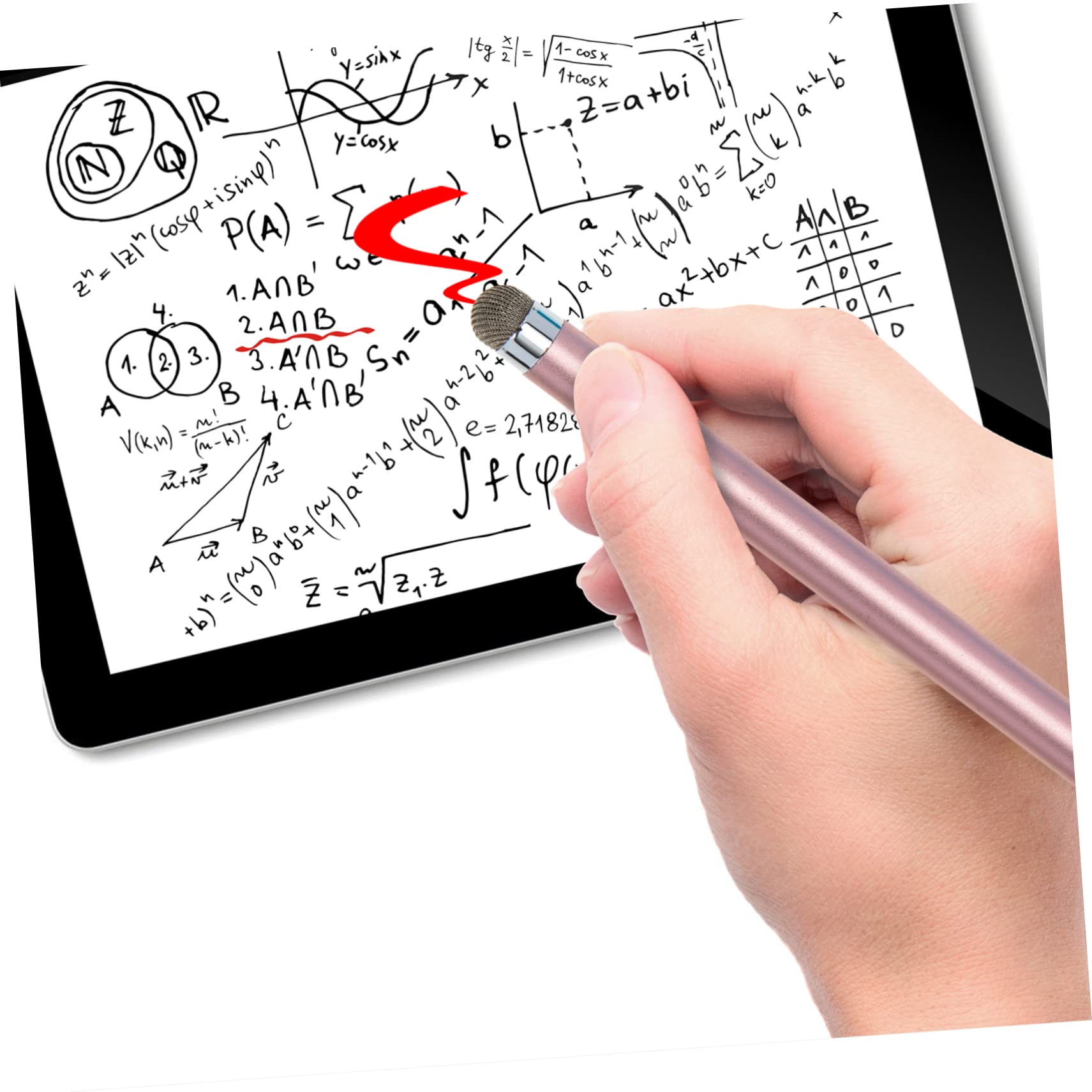 ABOOFAN 20piezas Bolígrafo Capacitivo para Pantallas Táctiles Lápiz Táctil De Alta Sensibilidad Compatible Teléfonos y Tablets para Escritura y Dibujo