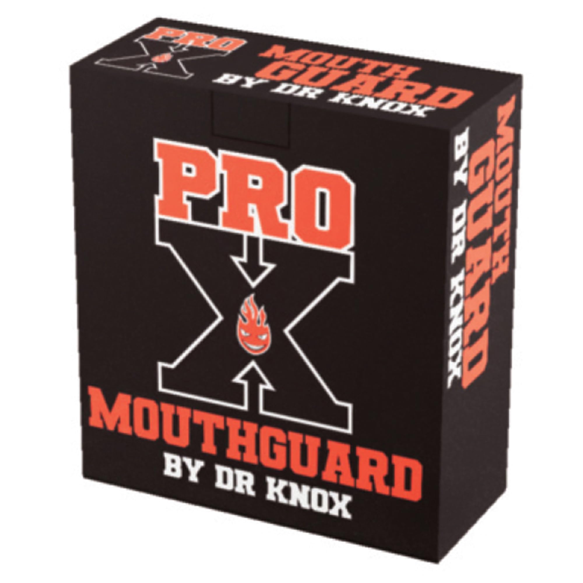 Dr Knox Protège-Dents Sportif Professionnel Double Épaisseur - Protecteur Dentaire de Qualité Supérieure, Thermoformable à Volonté pour Arts Martiaux, Karaté, et Sports de Contact 12 Ans + Or Noir