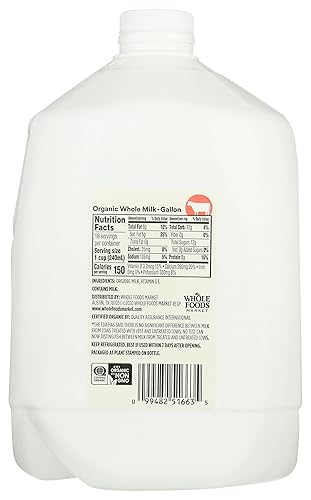 Miniatura 3 de 365 by Whole Foods Market, Leche entera orgánica, 128 onzas