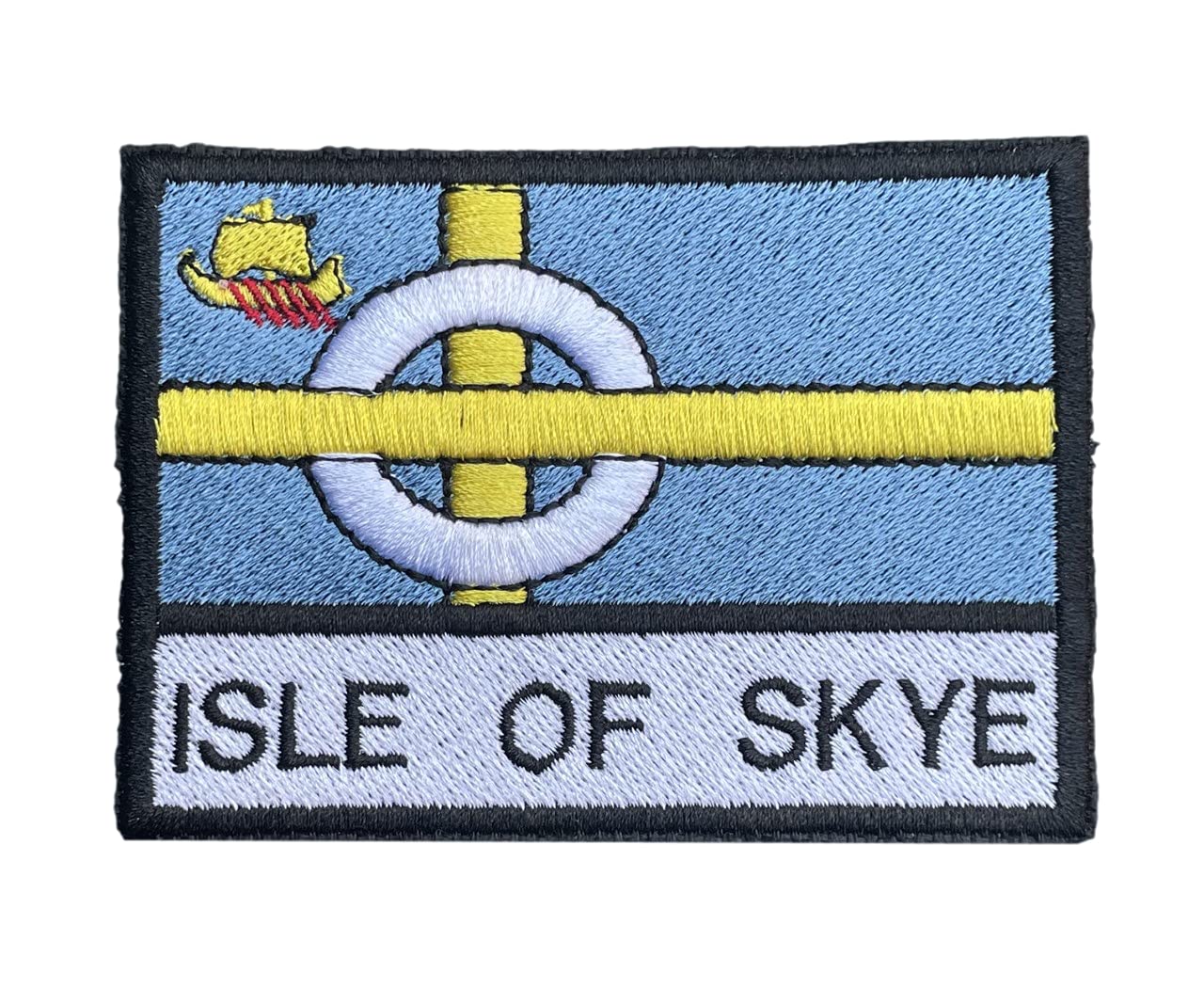 Smartbadge® Isle Of Skye Embroidered Sew or Iron on Patch (A)