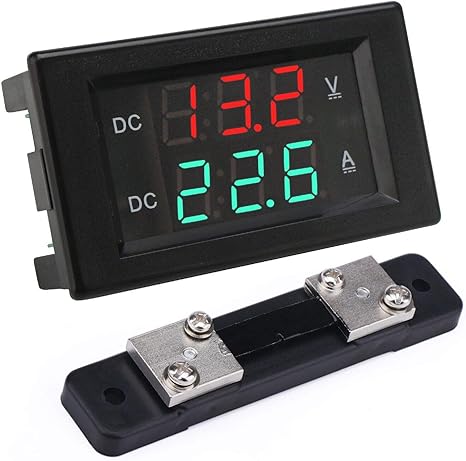 Amazon Drok 0 39 電流電圧テスター Dc 4 5 100vデジタルマルチメータ 0 50a電圧電流計 赤と緑デュアルのledディスプレイ 車用のパネル 測量用品 Amazon Drok 0 39 電流電圧テスター Dc 4 5 100vデジタルマルチメータ 0 50a電圧電流計 赤と緑デュアルのledディスプレイ 車用のパネル 測量用品