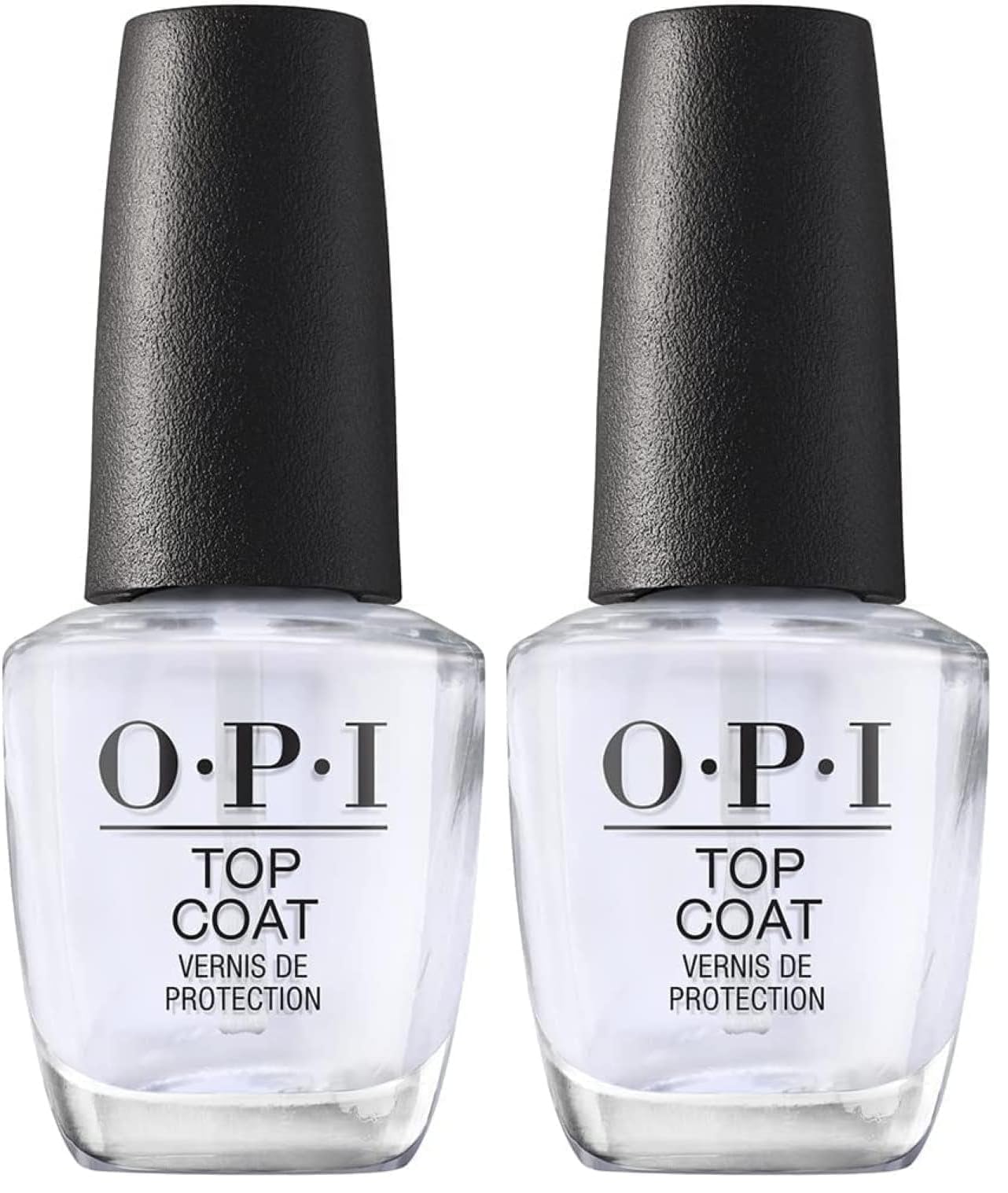 O.P.I Top Coat | 15 ml | Transparent Glossy Nail Paint with High Gloss Finish | Clear Top Coat Nail Polish | Long Lasting, Protects Against Chipping of Nail Lacquer (Pack of 2)-image-31