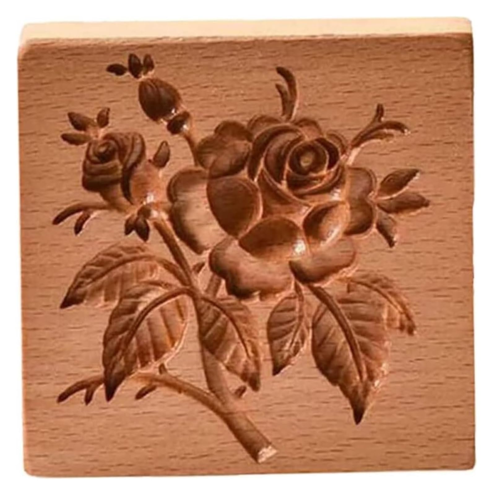 Molde para galletas, Molde for hornear Stamper, prensa 3D DIY, cortadores de galletas