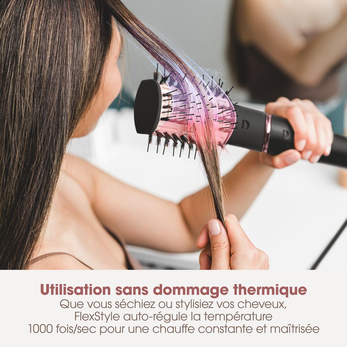 Shark FlexStyle Air Styler et Sèche-cheveux, Boucleurs Auto-Wrap, Brosse Ovale, Concentrateur, sans Dommage Thermique, Tous types de cheveux