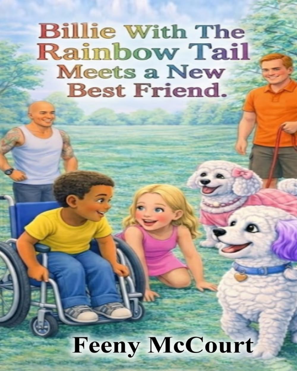 Billie With The Rainbow Tail Meets a New Best Friend: A Story and Lesson on Meeting New Dogs