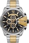 Diesel Master Chief Men's Watch with Stainless Steel Bracelet, Silicone or Leather Band; Analog or Digital Movement