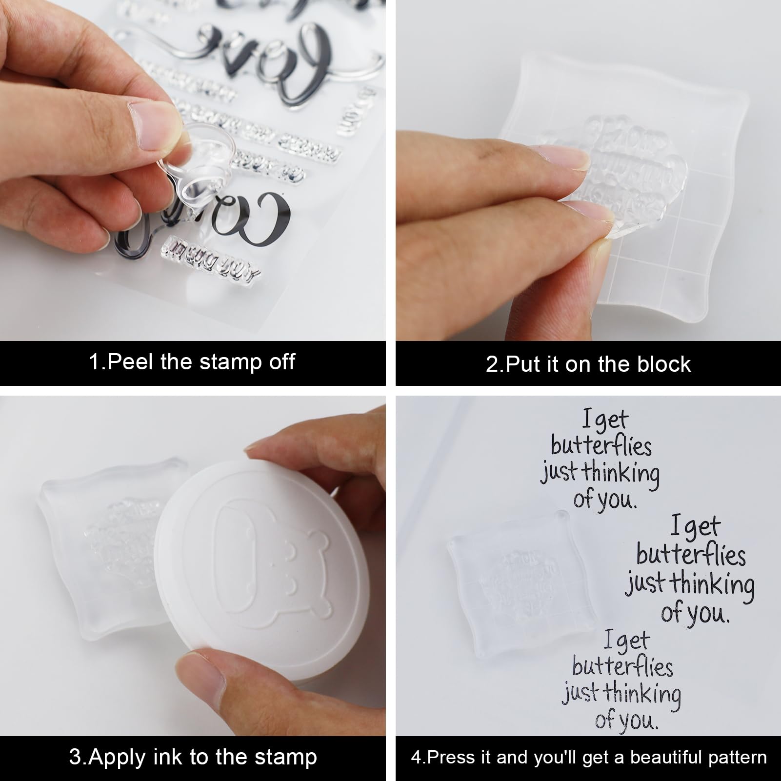 Stampin' Up!'s transparante en rubberen stempels voor papiercreaties Stampin' Up!'s transparante en rubberen stempels voor papiercreaties
