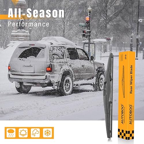 Miniatura 9 de AUTOBOO Repuesto de limpiaparabrisas trasero de 16 pulgadas para Honda Odyssey 2022 2021 2020 2019 2018 2017 2016 2015 2014 2013 2012 2011 2010-2005