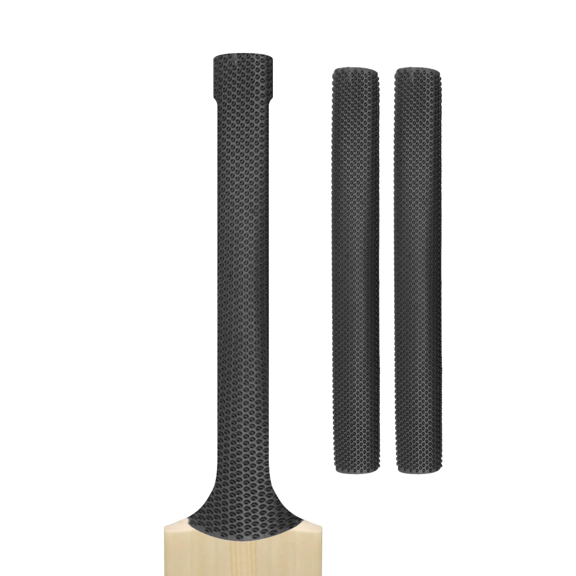 Cricket Bat Grips – Premium Rubber Cricket Bat Grip Tape for Maximum Hold & Shock Absorption | 4 Styles | Multi-Color | Pack of 2| Durable Bat Grips Cricket (2, Black, Octopus) — image 1
