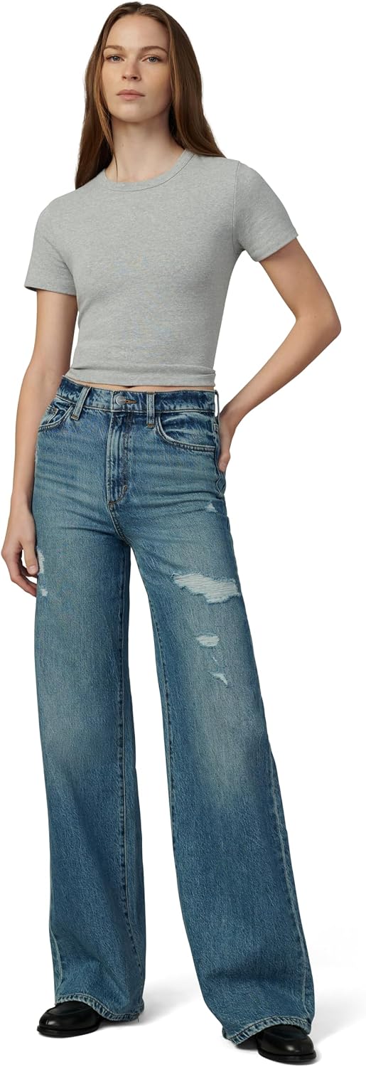 JOE'S JEANS The Mia Vegan Leather Trouser 32