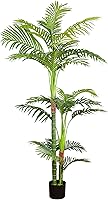 Vista 1 de Verel 5FT Artificial Fake Palm Tree Plants for Outdoor - Tall Large Faux Areca Palm Plant Trees for Indoor Home Decor, Artificial Palm Tree