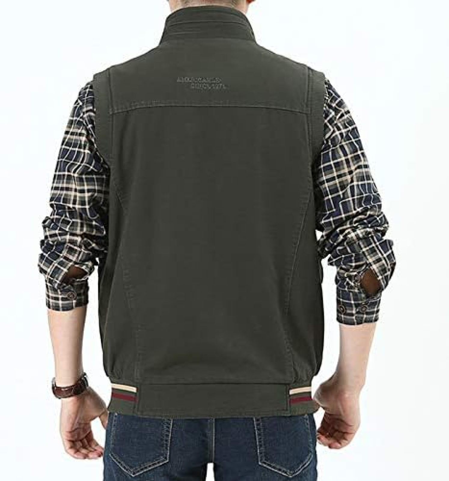 COLMAR - Bodywarmer met opstaande kraag - blauw