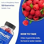 (2-Pack) Multivitamins for Men | Mens Multivitamin Gummies | Bones, Brain, Heart, Immune & Energy Supplement | Mens Vitamin A, B, C, D, E, Biotin & Folic Acid | 120 Gummy Vitamins