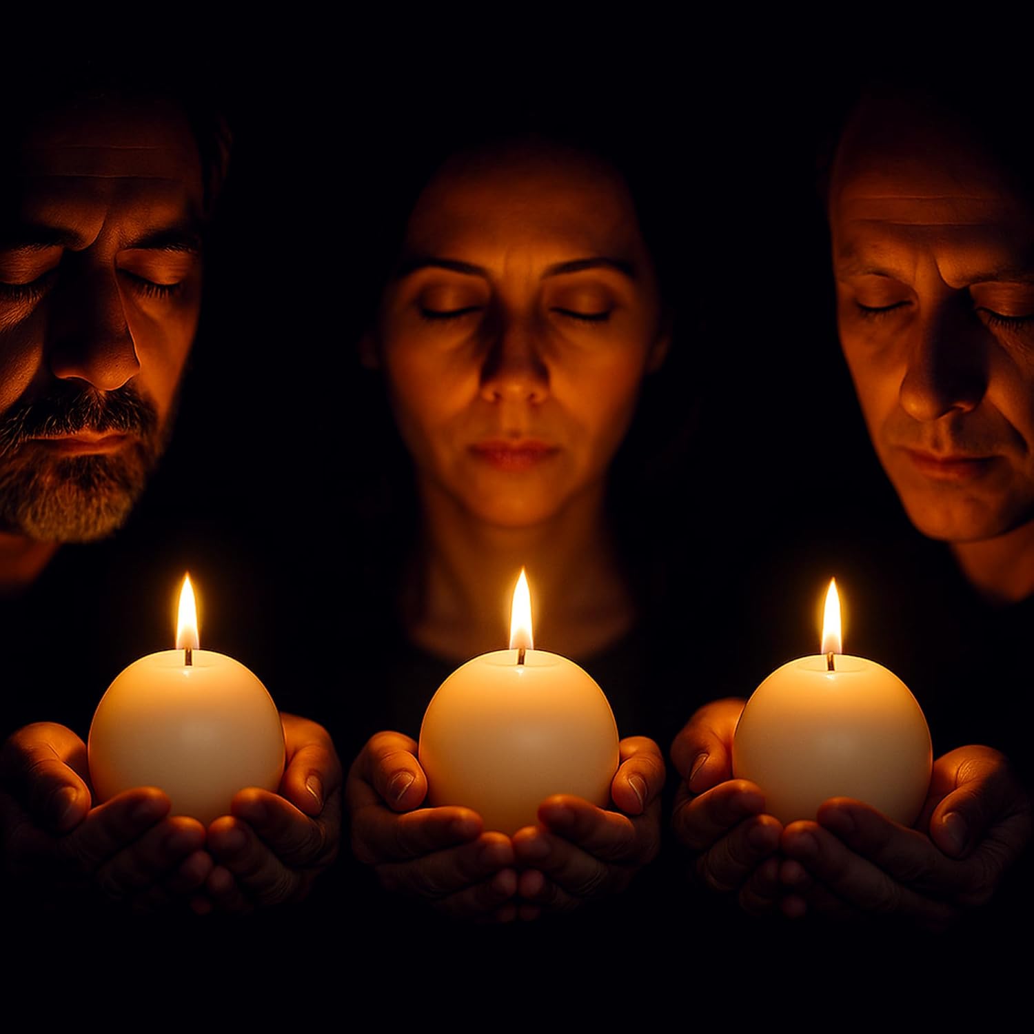 18-Pack White Ball Candles Bulk, 3-Inch Round Unscented Pillar Candles, Dripless & Smokeless for Long Lasting Burn, Ideal for Wedding Centerpieces, Party Decor, Home Decoration