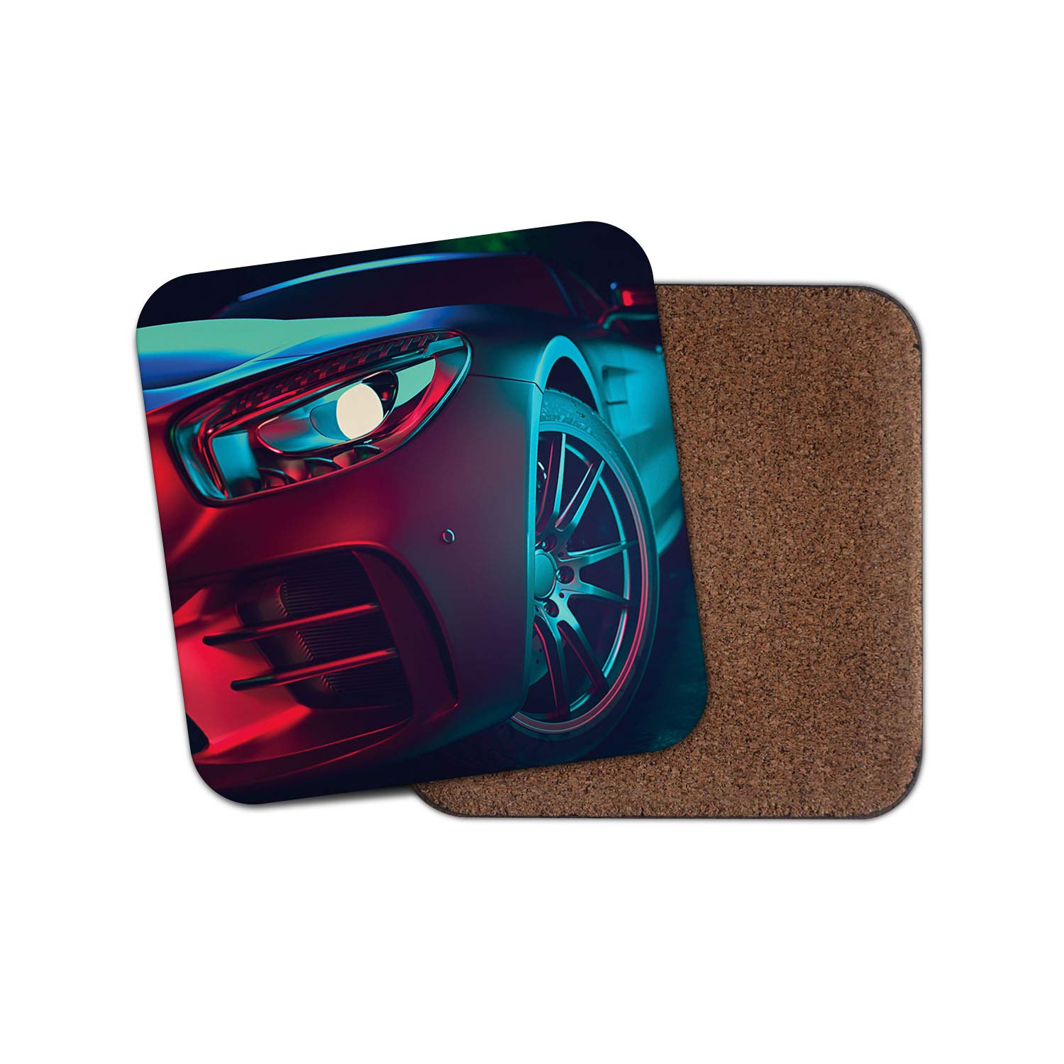 1 x Concept Sports Car Coaster - Vehicle Men's Teen Gamer Fun Son #14646