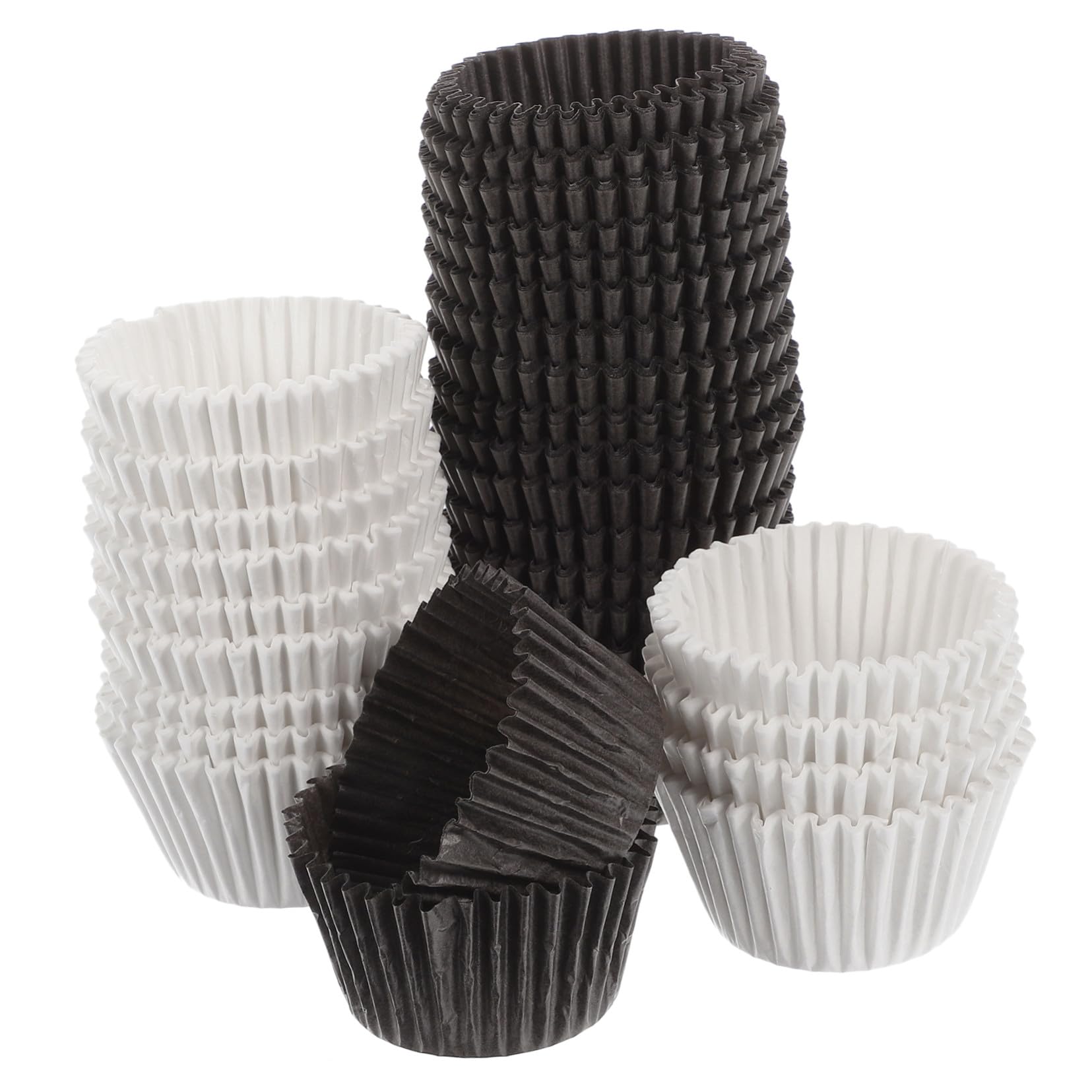ULTECHNOVO Capacillos de Papel Resistente Grasa sin Olor para Cupcakes Grandes 1000 Piezas Ideales para Hornear y Decorar Postres en Bodas y Celebraciones
