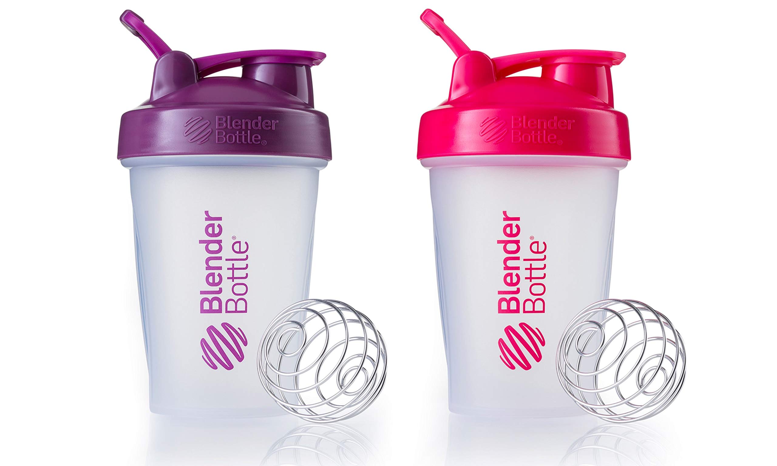 BlenderBottle2 Pack (Pink|Plum) 20 Ounces