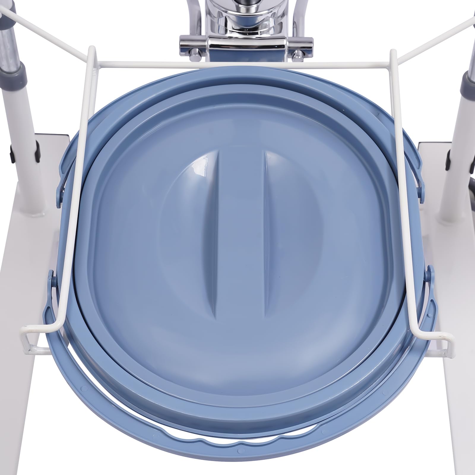 Siège élévateur de patient, capacité de charge de 90 kg, fauteuil roulant hydraulique, fauteuil roulant, multifonction, avec pot portable, pour les familles, les maisons de retraite, les hôpitaux