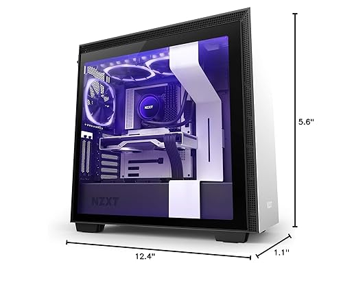 Miniatura 10 de NZXT - Kit de refrigeración líquida para CPU Kraken X53 RL-KRX53-01 AIO RGB, de 240 mm, diseño de espejo infinito giratorio, con bomba mejorada,