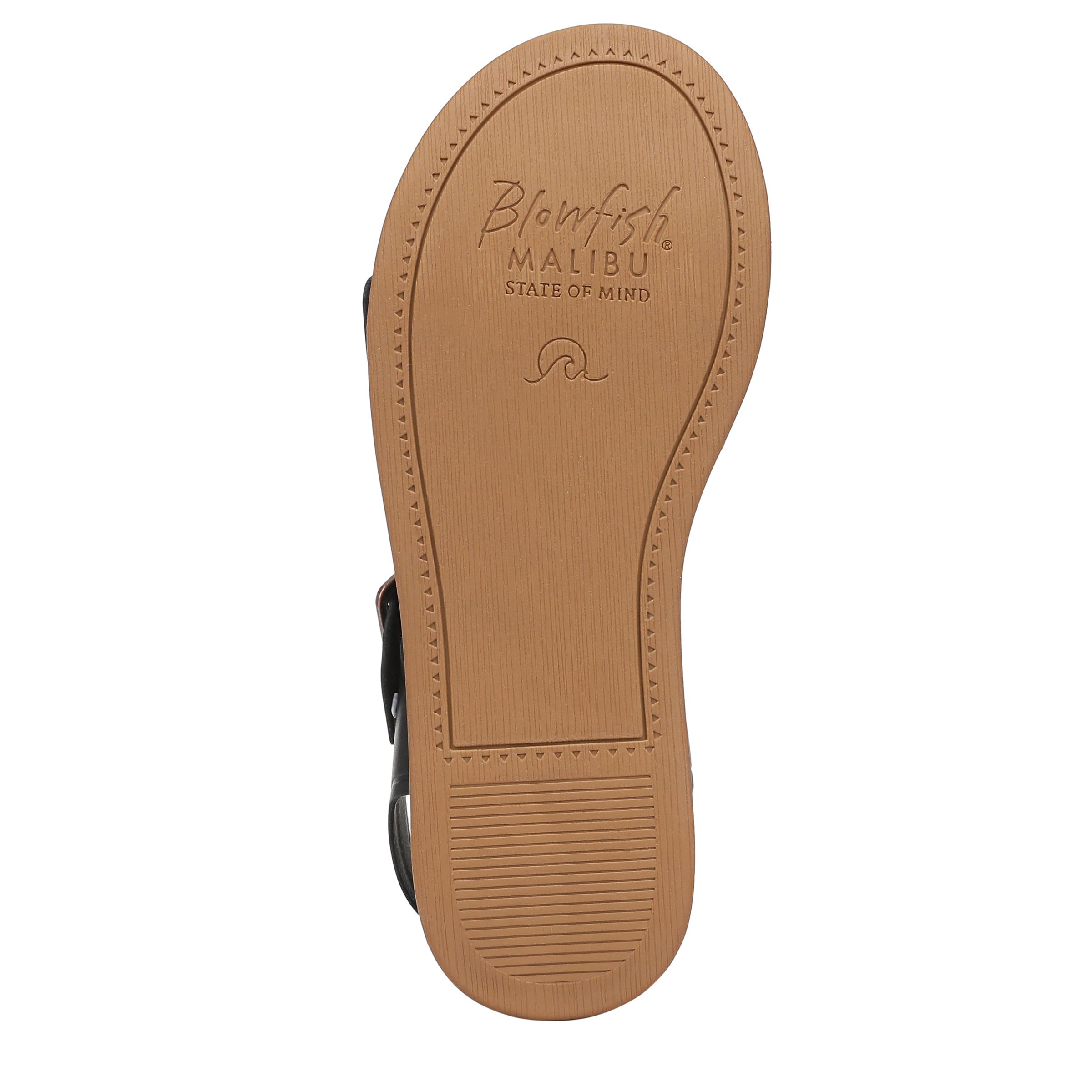 Blowfish Malibu Sandales en Keil Magical pour Femme, Schwarz, Mittel Fit, EU 36