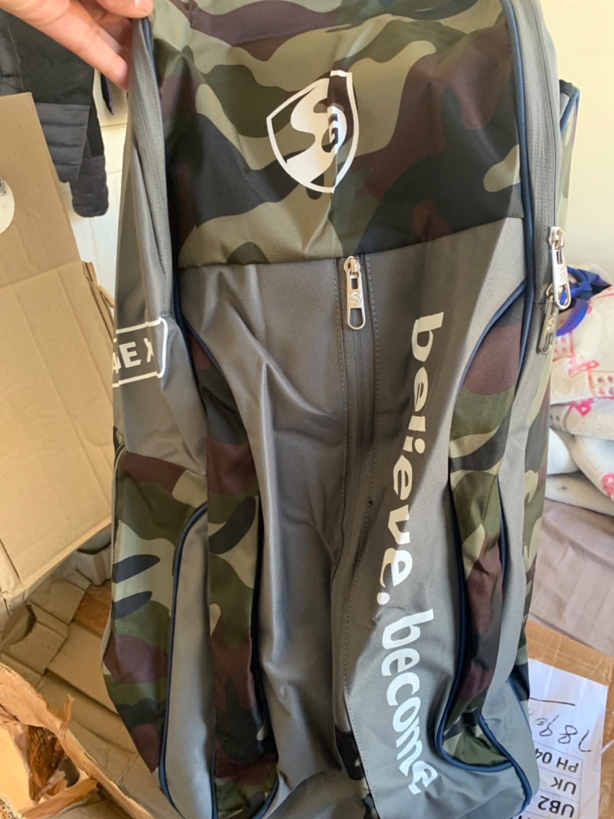 Buy SG Savage X1 Cricket Kit Bag (Multicolour) & Club Cricket Inner Cotton Gloves, Youth