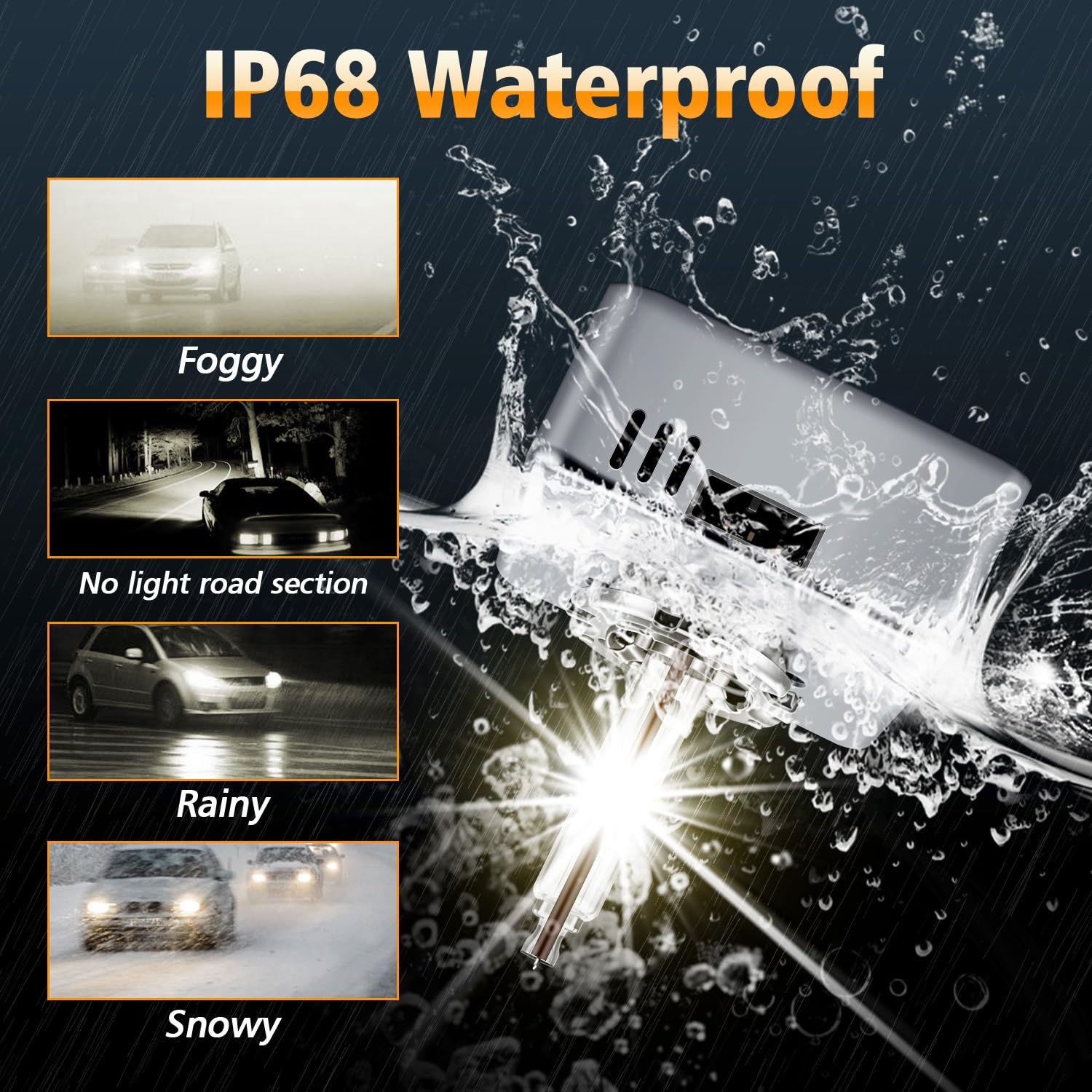 Lampade Xenon D5S 25W 4300K Bianco Caldo 12V HID Fari Auto Abbagliante/Anabbagliante, 2 Pezzi