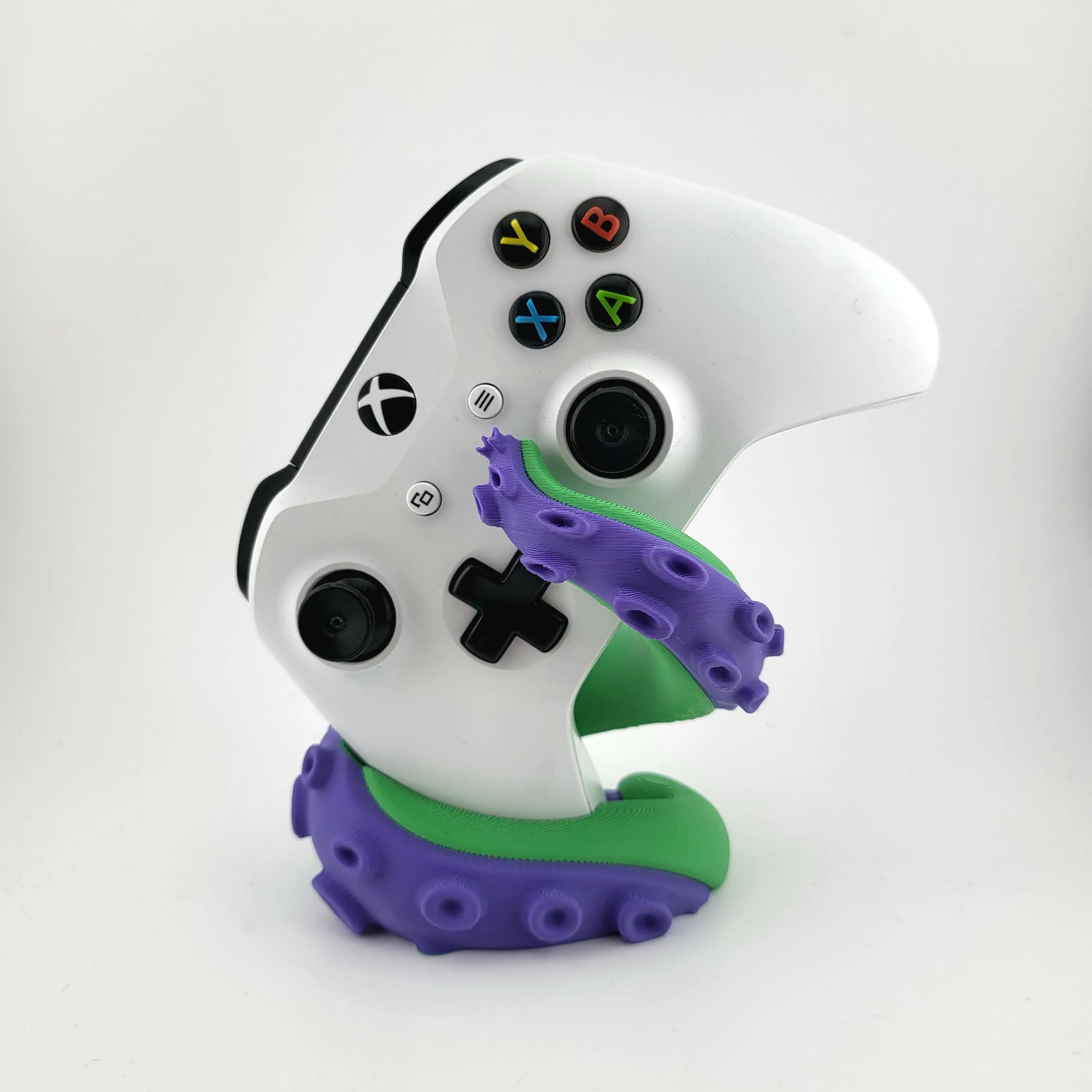 VIKSON INTERNATIONAL Sculptural Octopus Tentacle Controller Stand for Xbox Conrollers, Unique Kraken Hentai Style Gamepad Holder and Joystick Display Dock for Gaming Desk Setup and Room Decor-picture-17