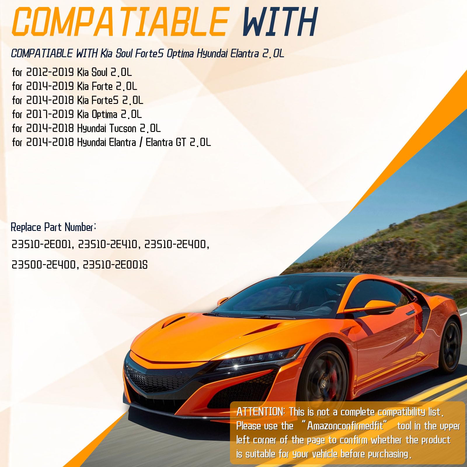 Connecting Rods 4pcs Fits For Hyundai Veloster, Curacao