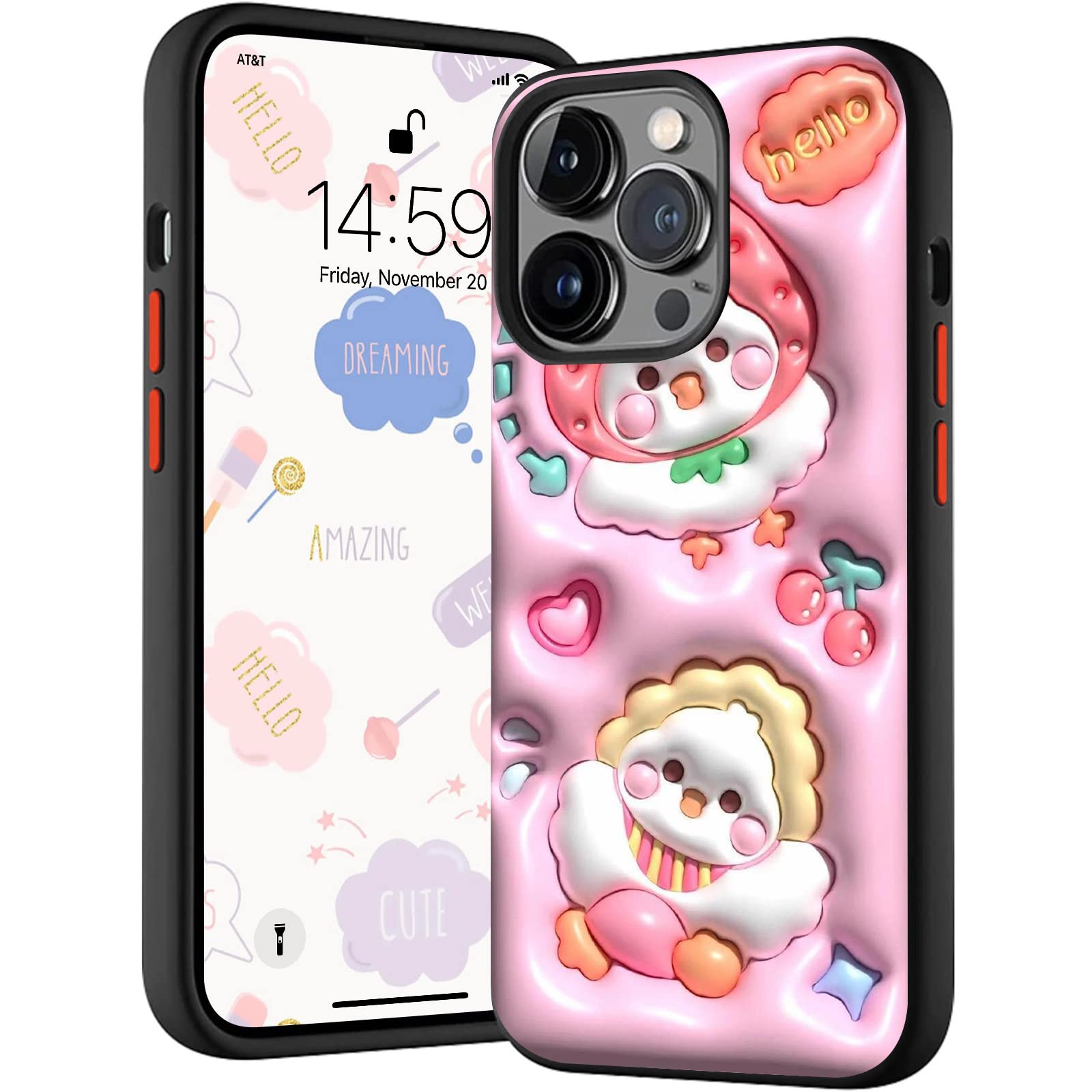 Amazon.com: SINQERISHT Kawaii Case for Apple iPhone 13 Pro