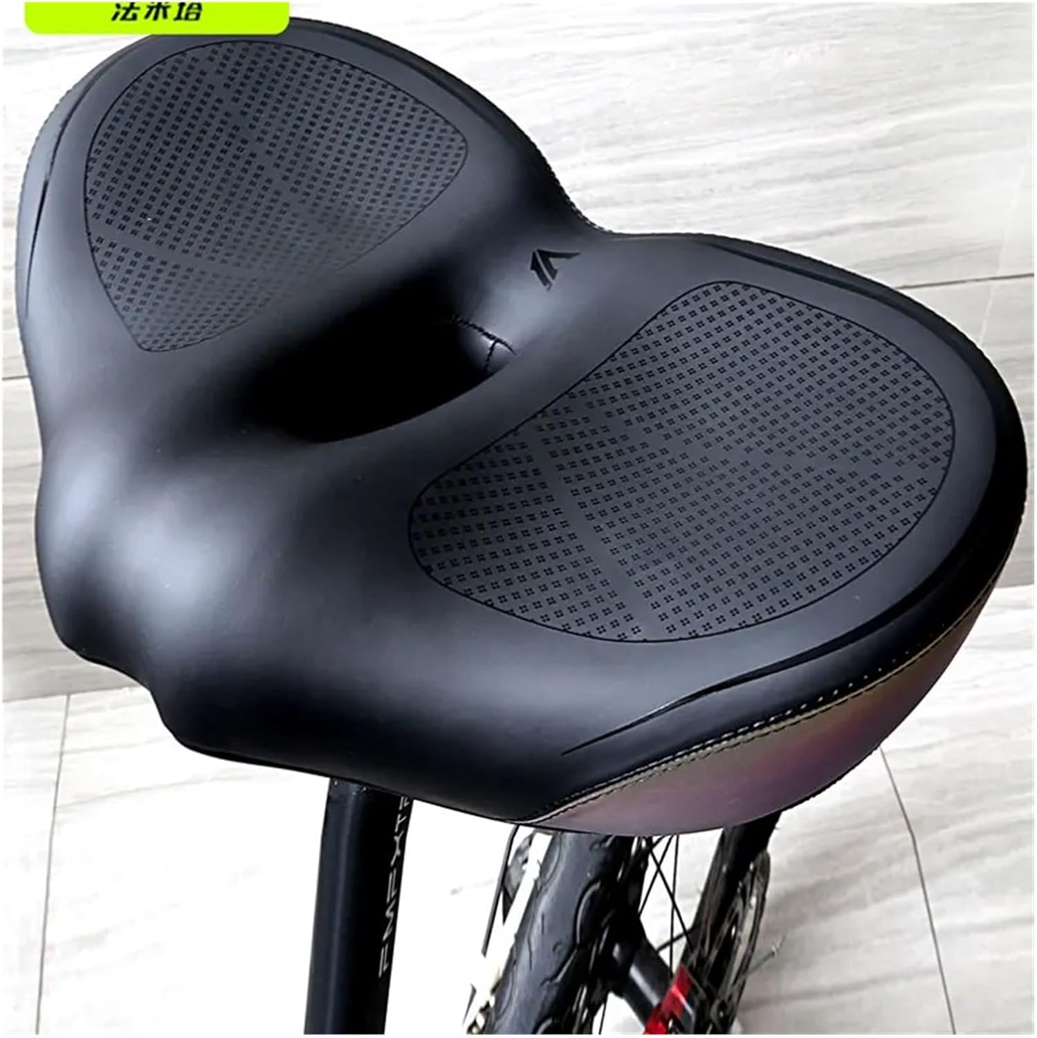 Bicycle Saddle 412 Folding Electric Bike, Thickened and Enlarged Seat Cushion, Irregular Waterproof
