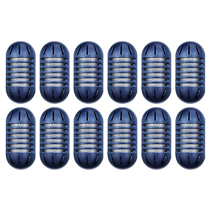 isinlive 12 Pack Demineralization Cartridge Compatible with HoMedics Ultrasonic Humidifiers, Filters Mineral Deposits, Prevents Hard Water Build-Up, Purifies Water, Eliminates White Dust and Odor