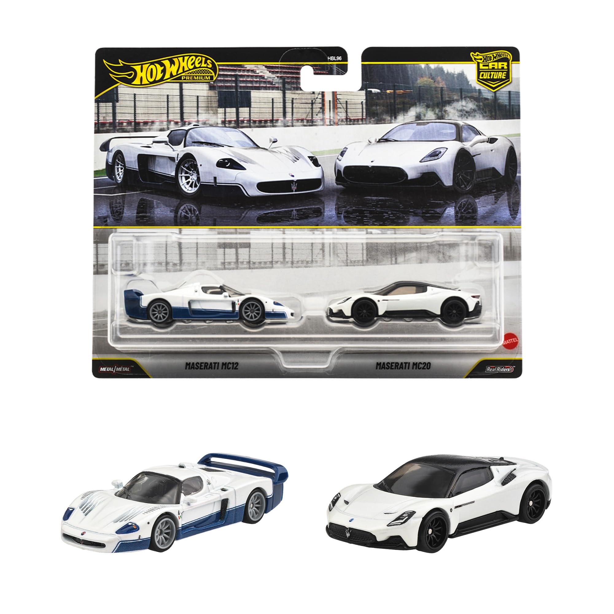 Amazon | ホットウィール(Hot Wheels) プレミアム2パック マセラティ