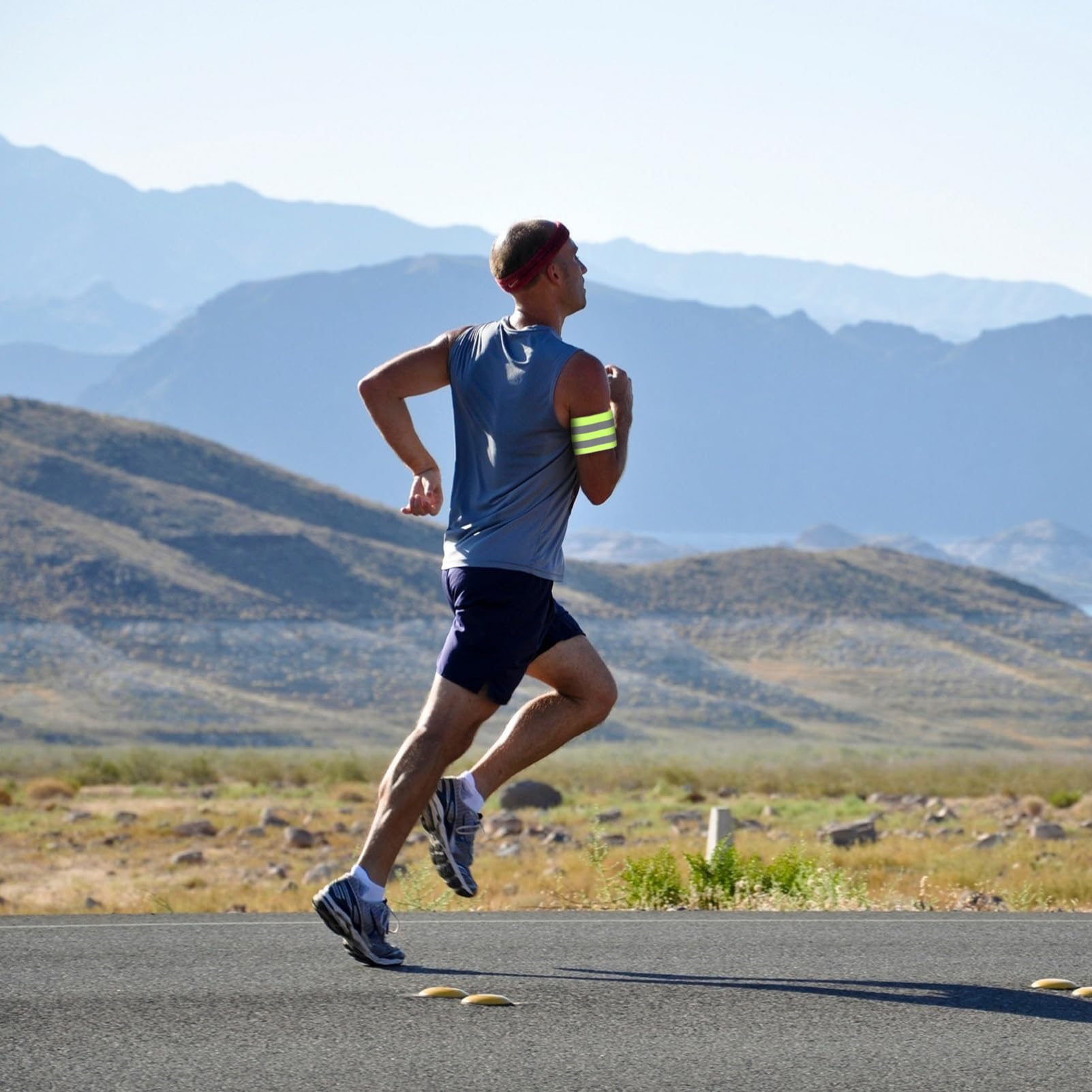 BESPORTBLE 3juegos Bandas Reflectantes Ajustables para Correr y Actividades Nocturnas Incluye Cinturón y Brazaletes Alta Visibilidad y Reutilizables para Ciclismo Senderismo y Maratones